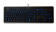 CONNECTIT LED podsvícená klávesnice CZ, USB, černá (black)