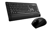 CONNECT IT klávesnice+myš palm rest black, 2.4GHz, bezdrátový combo
