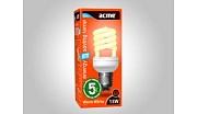 ACME 15W E27 HALF SPIRAL kompaktní úsporná zářivka 8000hodin (15W úsporných = cca 75W klasických)