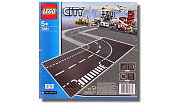 LEGO City - Křižovatka ve tvaru T a zatáčky 7281