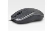 A4TECH myš D-530FX-1 HD uzavřené prachotěsné provedení, 3 tlačítka, šedá