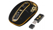 A4TECH myš G-Cube G4A-10SS ntb travel wireless, USB "Golden Sunset"