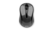 A4TECH myš G7-360N-1 Full speed wireless USB 2.4 Ghz, glossy grey (lesklá šedá)