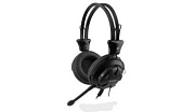A4TECH sluchátka s mikrofonem HS-28 black