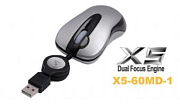 A4TECH myš X5-60MD-1 SILVER mini optical USB