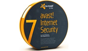 avast! Internet Security 7 , 3 uživatelé, 3 roky, elektronická licence