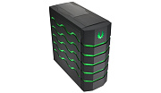 BITFENIX case Colossus Venom Edition Big Tower, Red/Green LED, bez zdroje, černá (black)