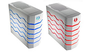 BITFENIX case Colossus Big Tower, Red/Blue LED, bez zdroje, bílá (white)