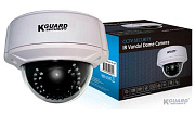 KGUARD CCTV dome kamera CD30R2S4-VF-P CCD Sony, 540 TVL, 30 IR LED (25m), 4-9mm varifocal objektiv, voděodolná, antivandal