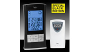 IROX HBR529-B meteorologická stanice, černá, graf/tlak/bezdrát senzor/synchronizace