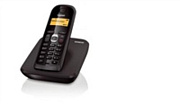 SIEMENS Gigaset AS200 bezdrátový telefon, black