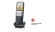 SIEMENS Gigaset A400 přídavné sluchátko, black/silver