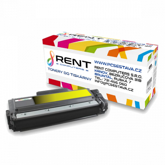 HP CF402X/CRG-045H žlutý (HP201X) - kompatibilní toner